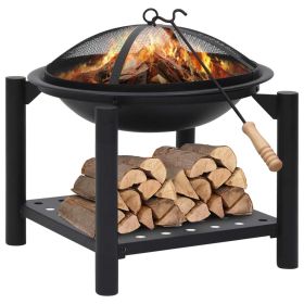 21.3" x 21.3" x 21.7"  Fire pit